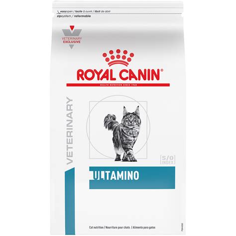Royal Canin Ultamino is a veterinary-exclusive dry dog food for adult dogs with food sensitivities needing a short-term elimination diet or long-term nutrition As a result of increased demand, you may experience difficulty purchasing certain products in the coming months.